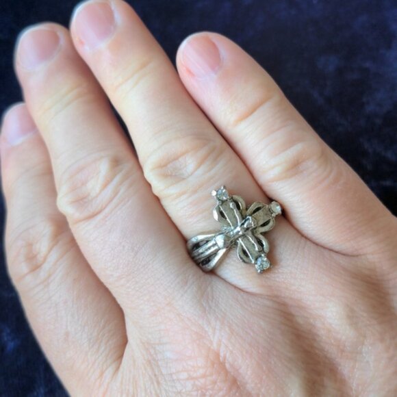 FREE New size 8 Cross ring Christian Catholic Cross Freebie - Picture 4 of 6